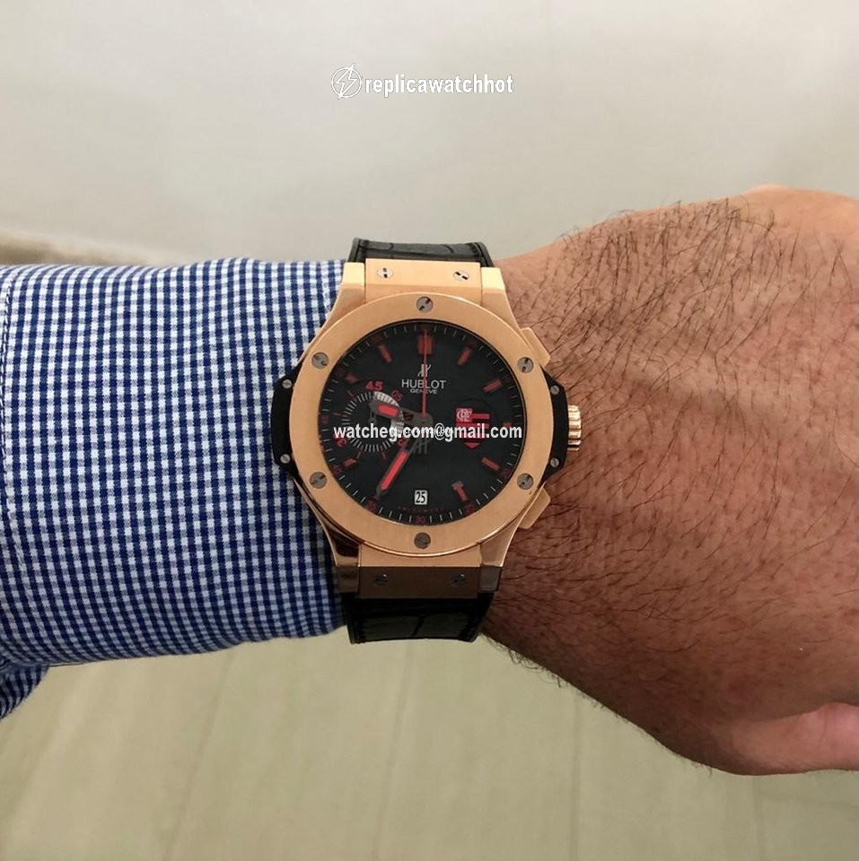 Hublot Big Bang 44 mm Mens watch Unisex Automatic Rose gold 318.PX.1123.RX.FLM11 5