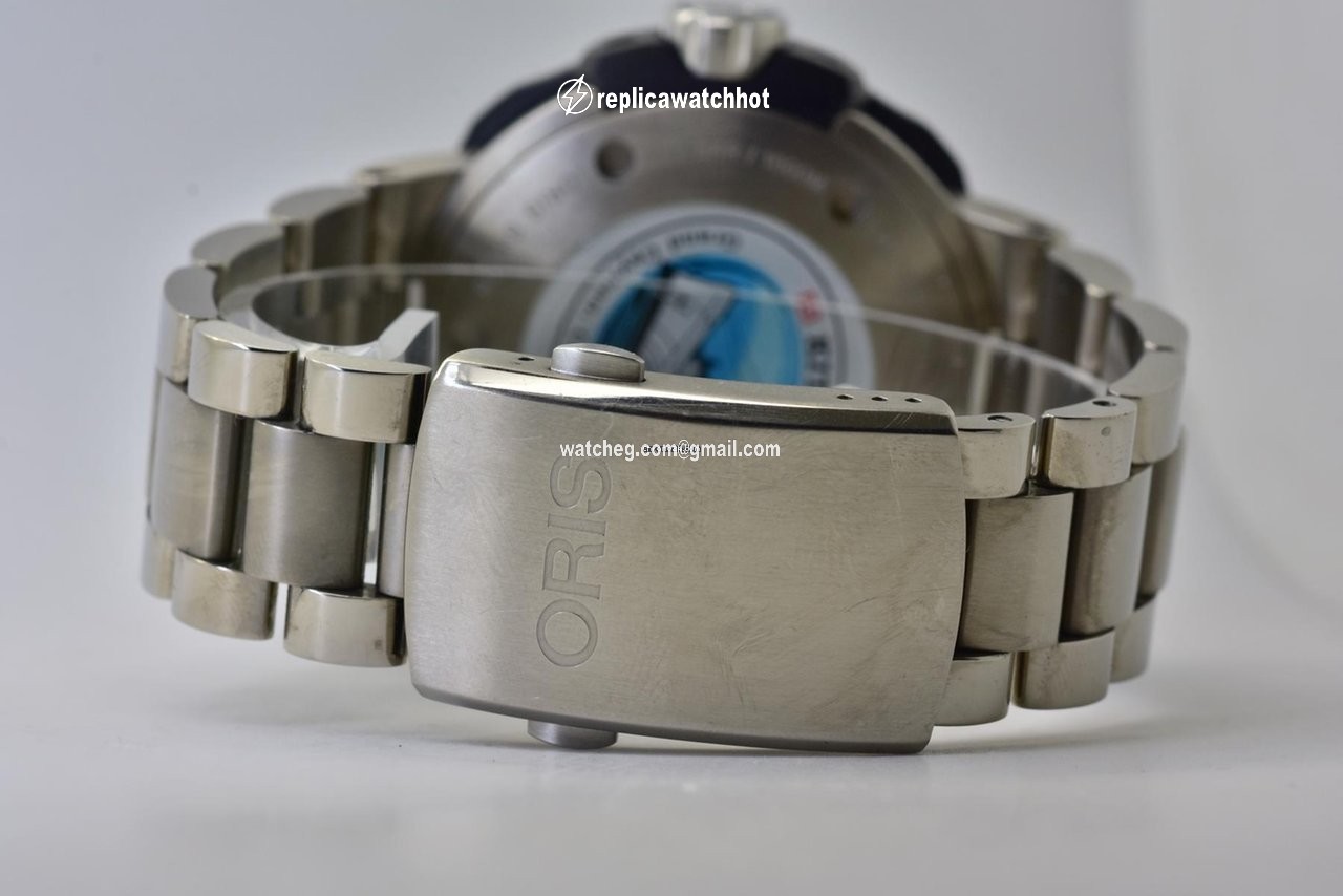 Oris ProDiver Date Mens watch Unisex Automatic Titanium 01 733 7646 7184-Set 5