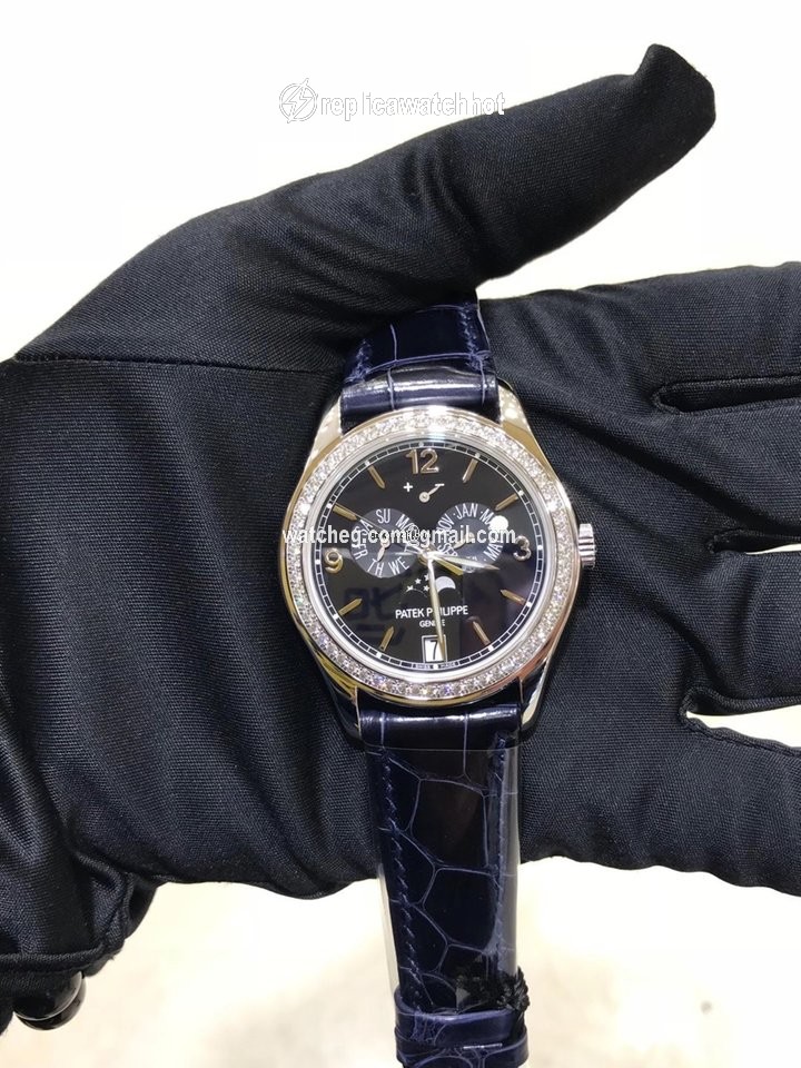 Patek Philippe Annual Calendar Mens watch Unisex Automatic White gold 5147G-001 5