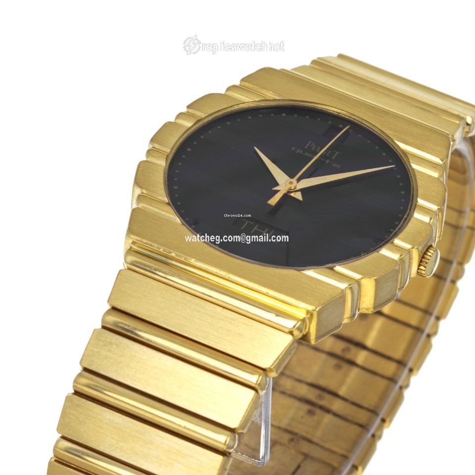 Piaget Polo Mens watch Unisex Quartz Yellow gold 15562C701 5