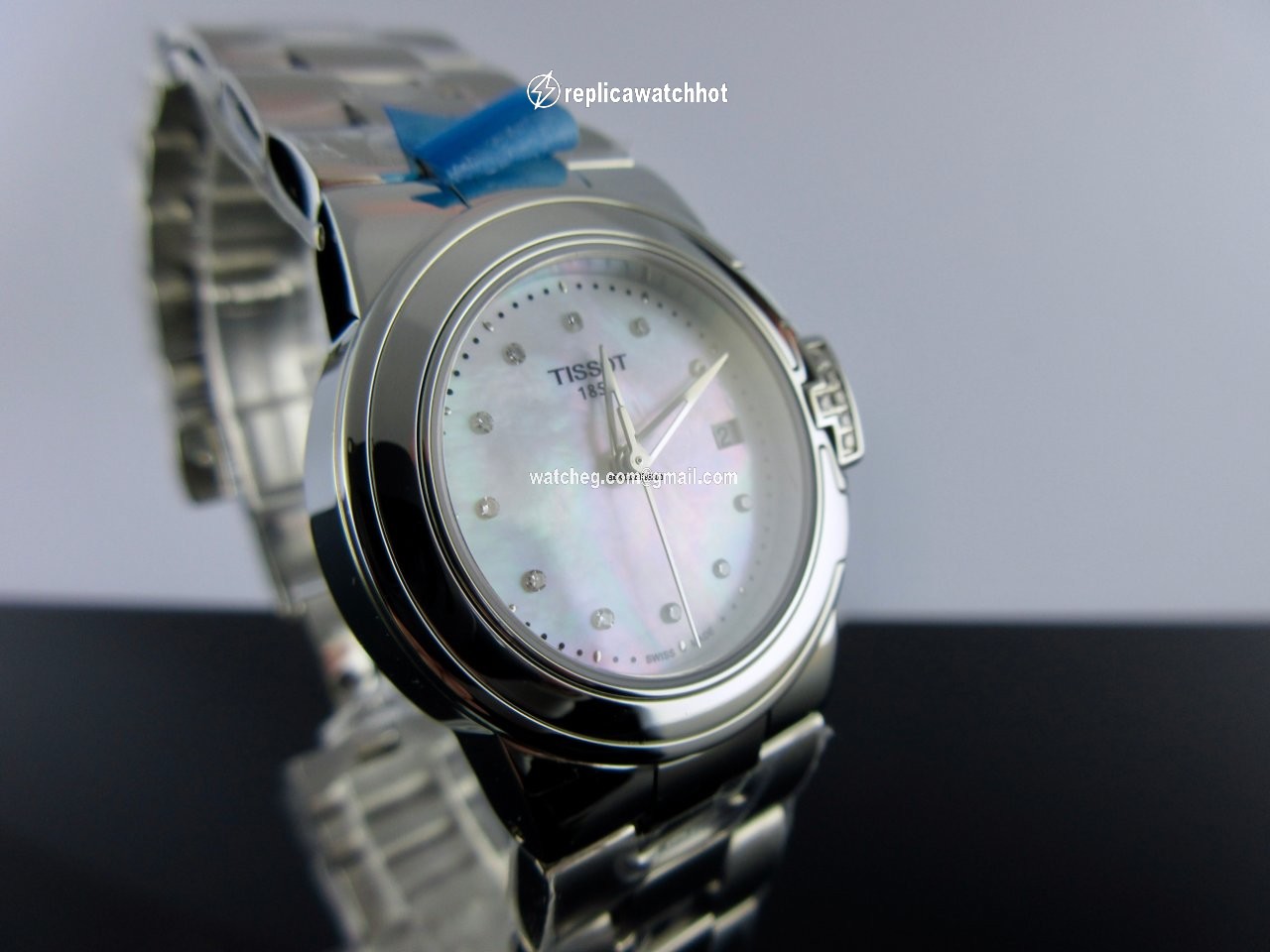 Tissot T-Lady Womens watch Quartz Steel T080.210.61.116.00 5