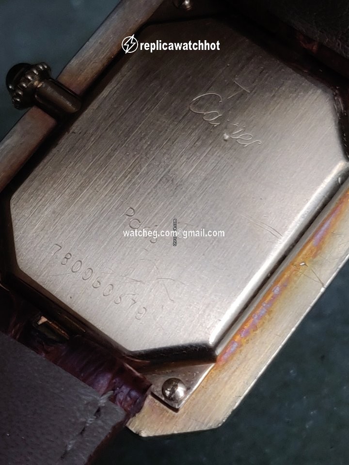 Cartier Mens watch Unisex Manual winding Yellow gold 78096 5