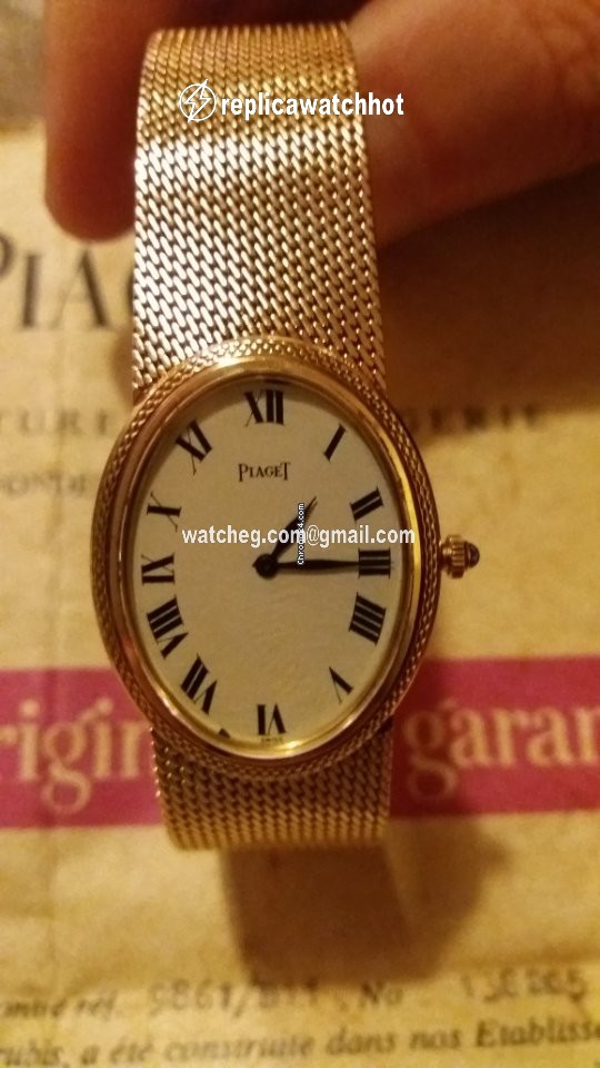 Piaget Mens watch Unisex Manual winding Yellow gold 9861 B1 5
