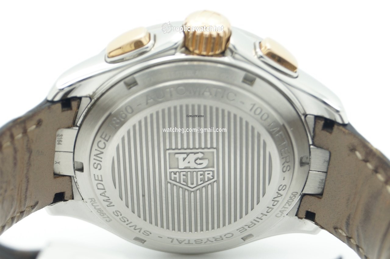 TAG Heuer Link Calibre 16 Mens watch Unisex Automatic Gold Steel CAT2050.FC6322 5
