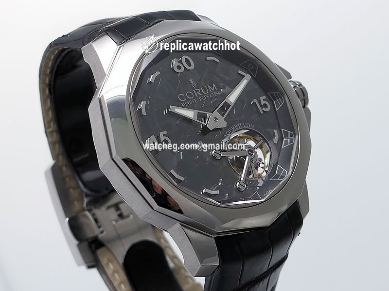 Corum Admirals Cup Mens watch Unisex Manual winding Titanium 010.102.04 0001 AO15 5