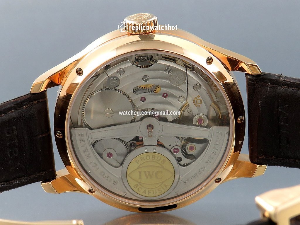 IWC Portuguese Perpetual Calendar Mens watch Unisex Automatic Rose gold IW502122 5