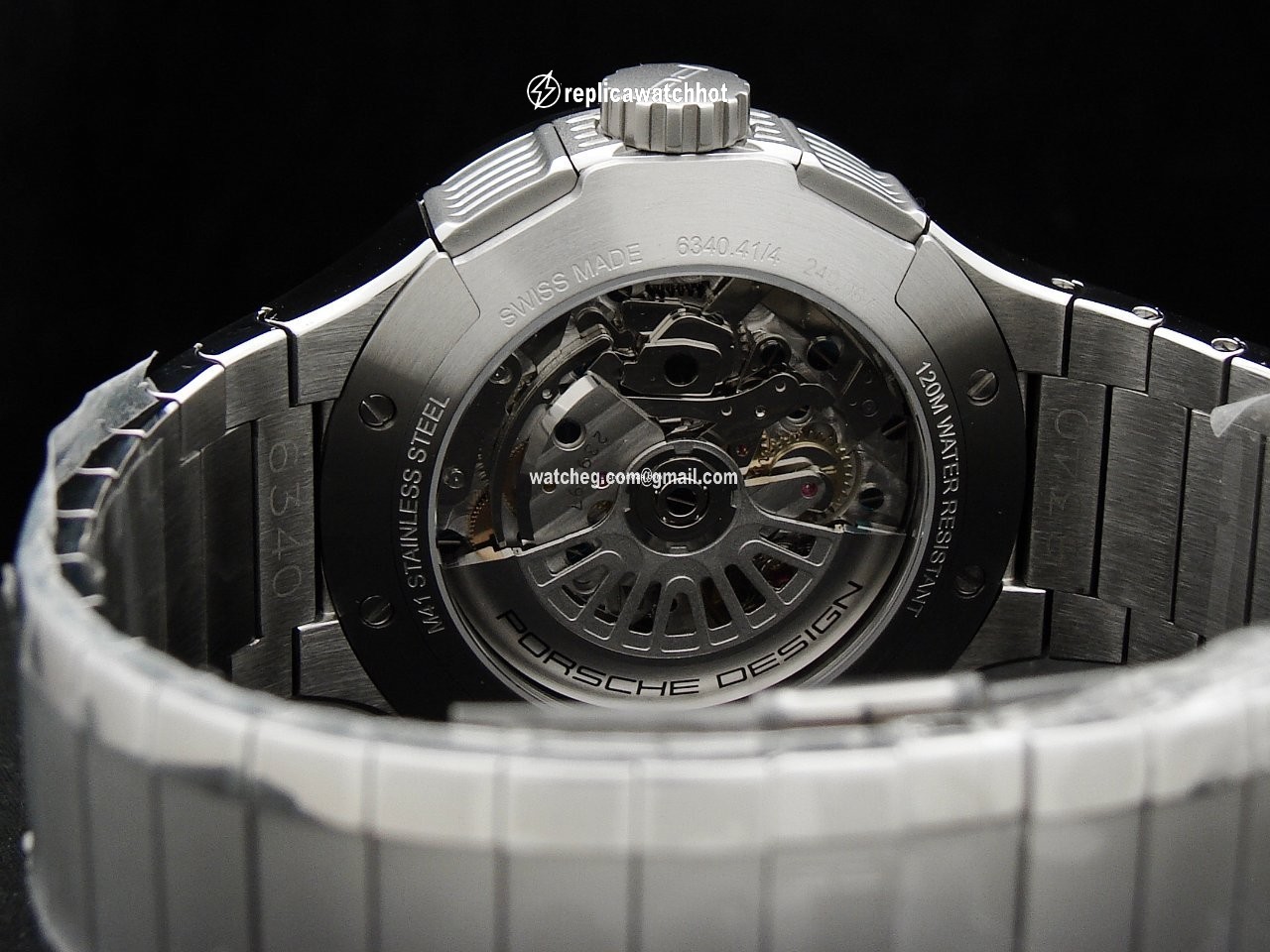 Porsche Design Flat Six Automatic Steel 63404144GB0251 5