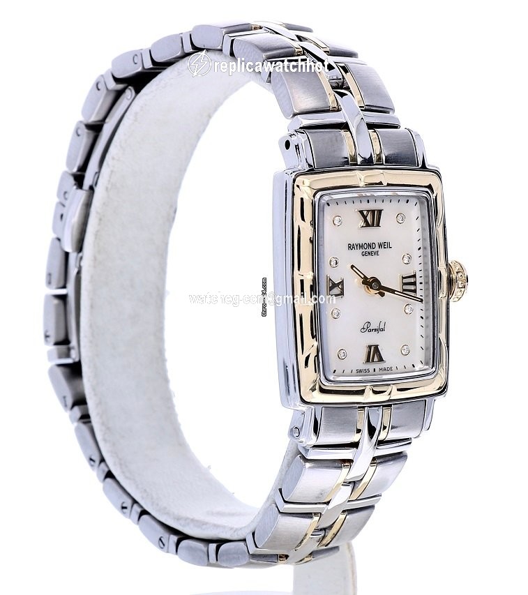 Raymond Weil Parsifal Womens watch Quartz Gold Steel 9740-STG-00995 5