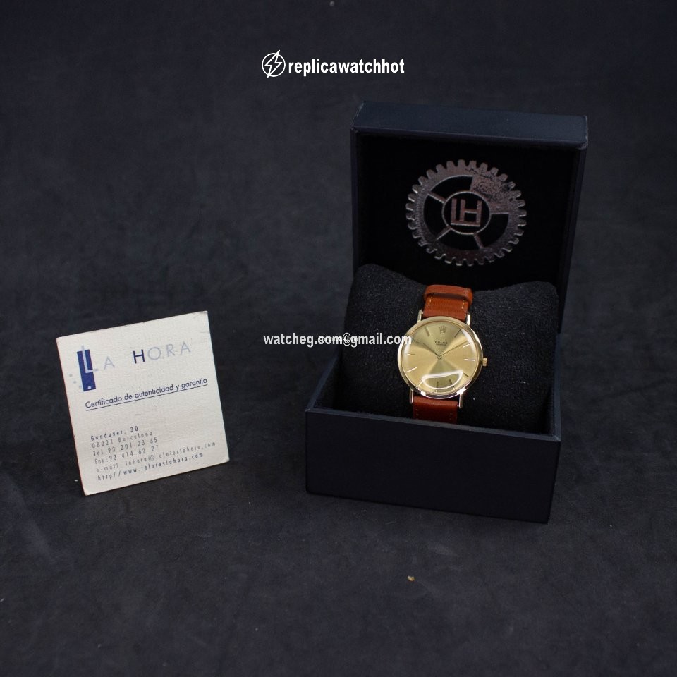 Rolex Cellini Mens watch Unisex Yellow gold Manual winding 3601 5