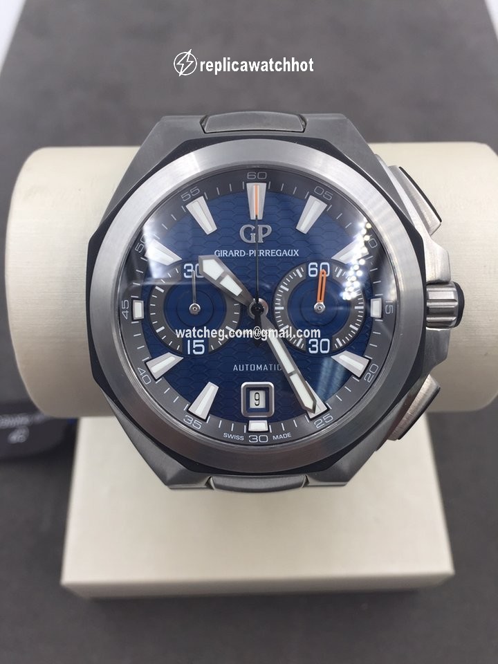 Girard Perregaux Chrono Hawk Mens watch Unisex Automatic Steel 49970-11-431-11A 5