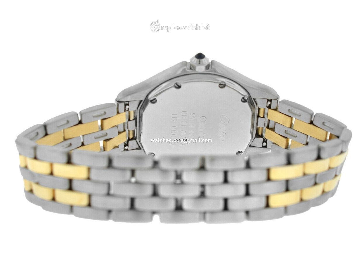 Cartier Cougar Womens watch Quartz Gold Steel 119000R 5