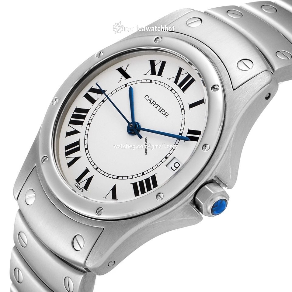 Cartier Santos Mens watch Unisex Automatic Steel 1920 5