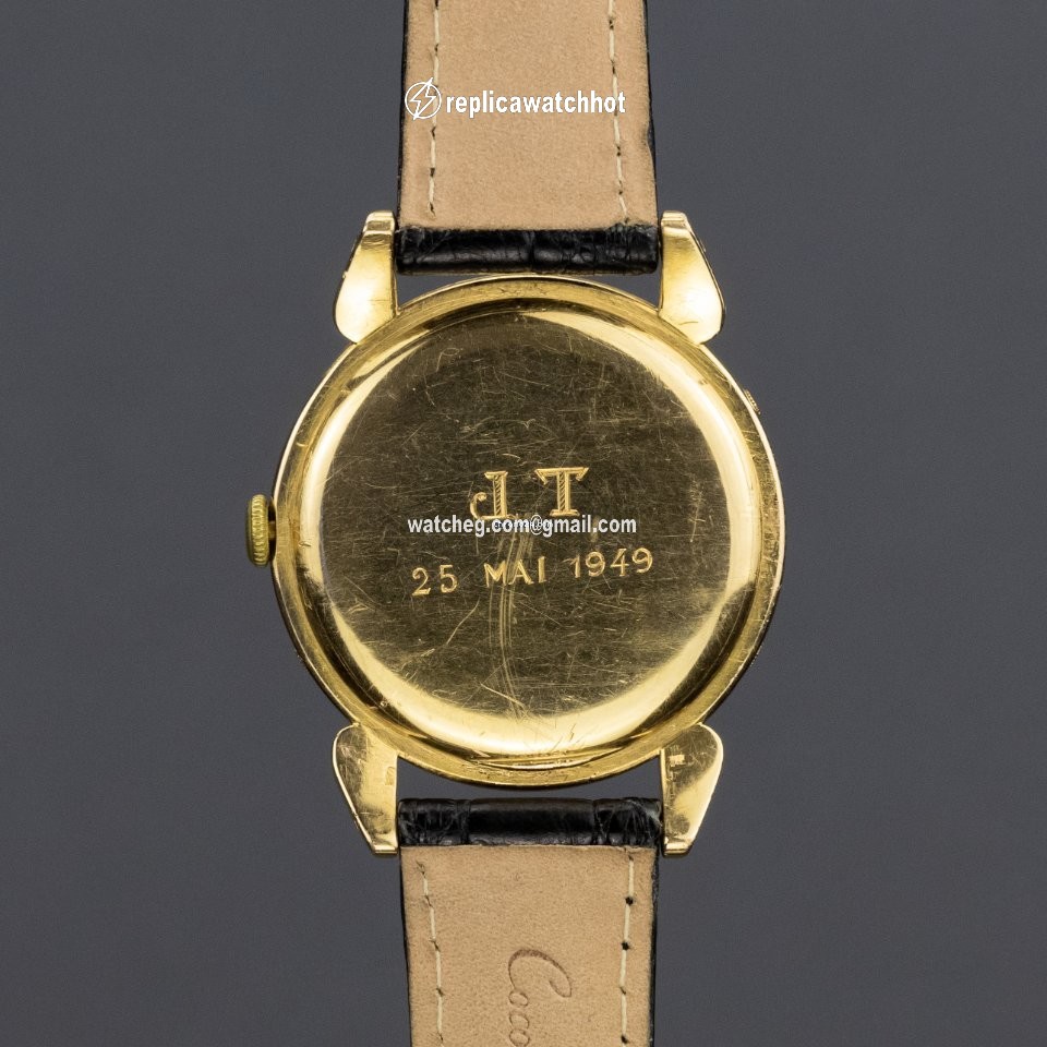 Movado Mens watch Unisex Manual winding Yellow gold R4920 5