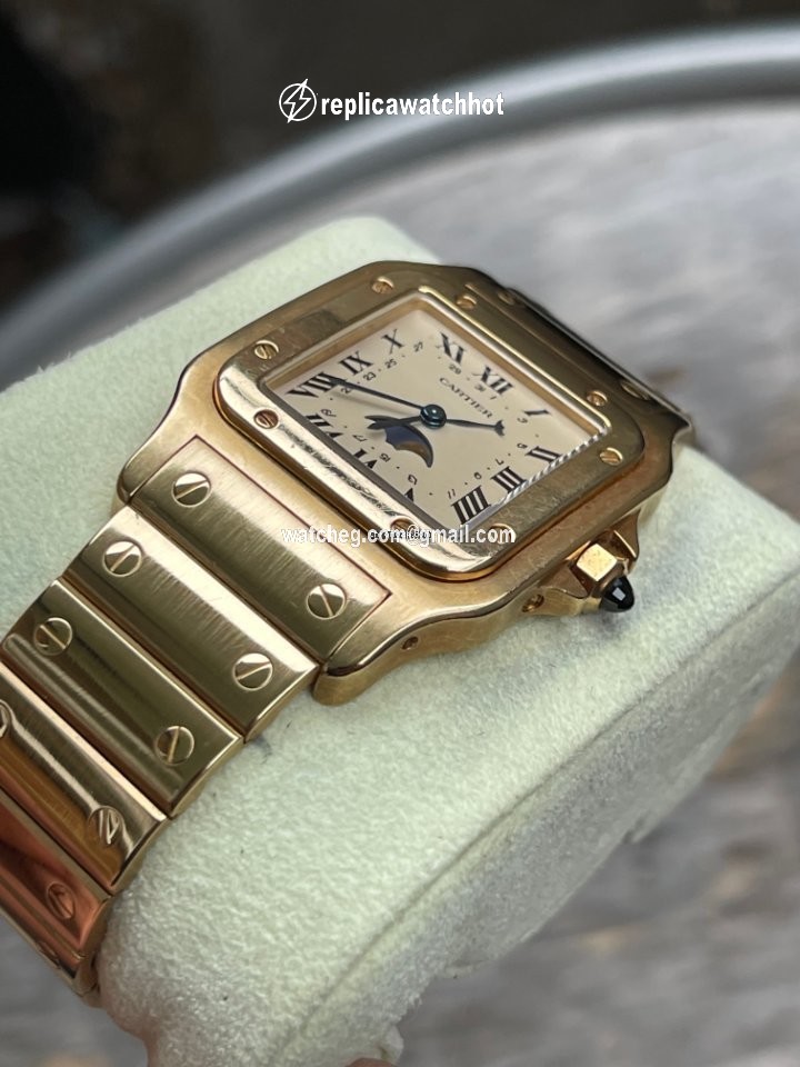 Cartier Santos Womens watch Quartz Yellow gold 819901 5