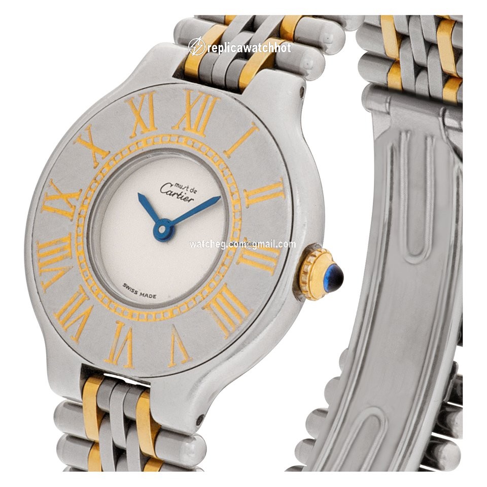 Cartier Quartz Steel 12500P 5