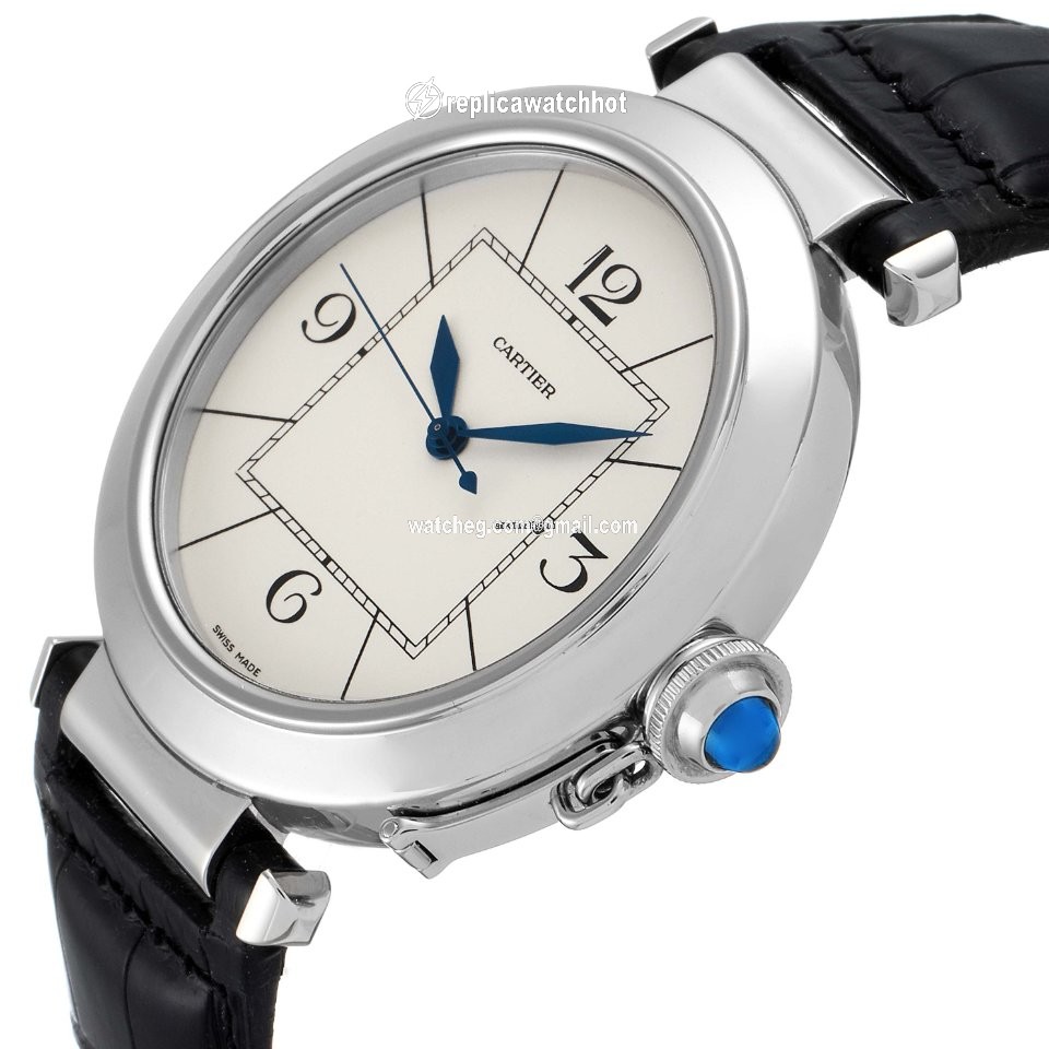 Cartier Pasha Mens watch Unisex Automatic Steel W3107255 5