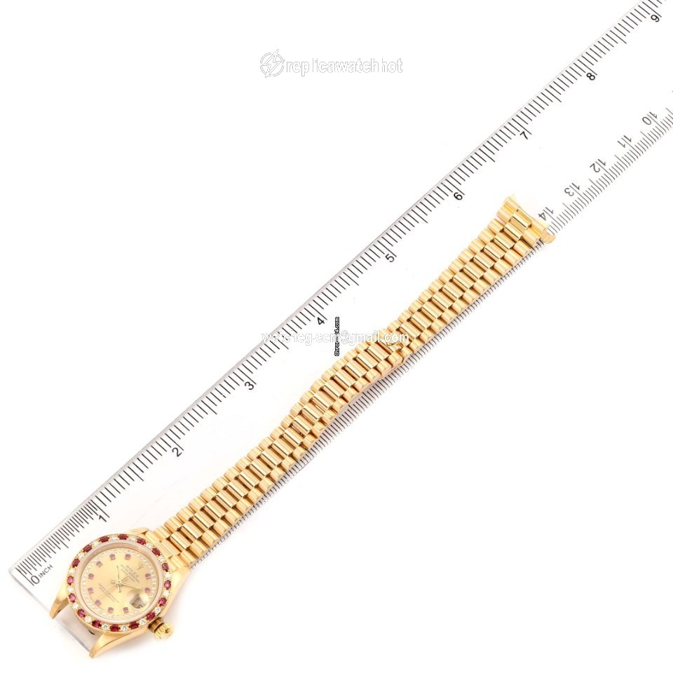 Rolex Lady-Datejust Womens watch Yellow gold Automatic 69188 5