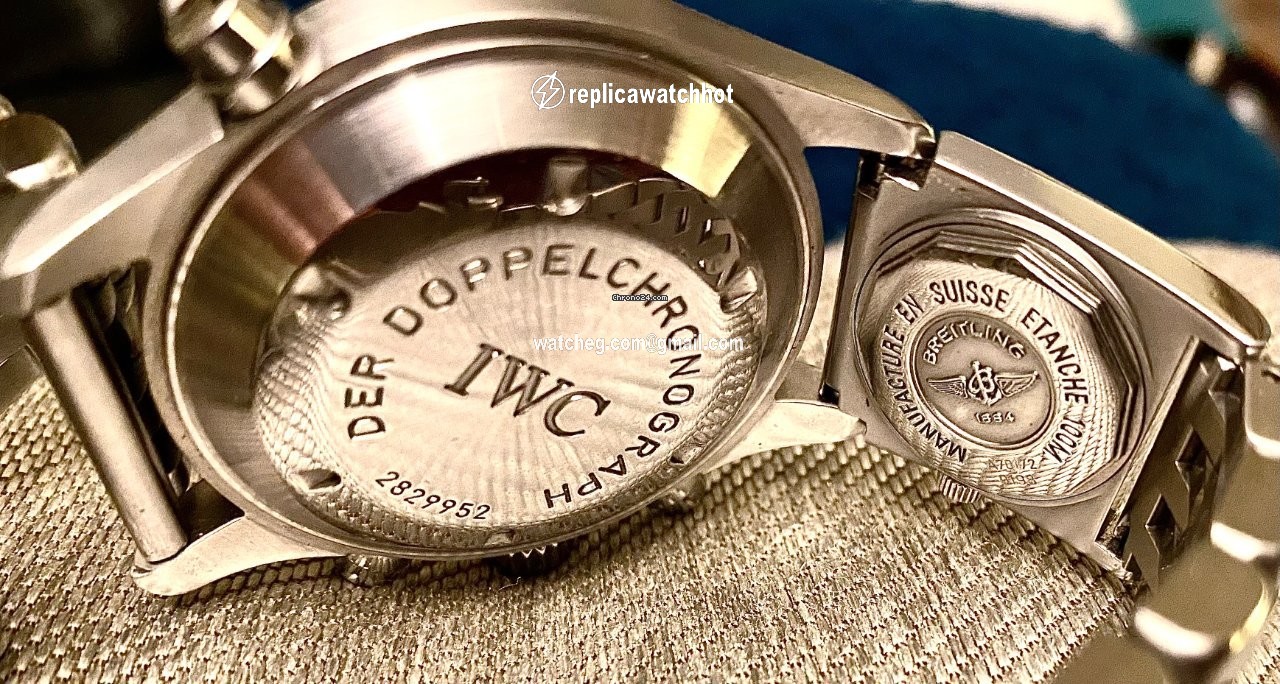 IWC Pilot Double Chronograph Mens watch Unisex Automatic Steel 2829952 5