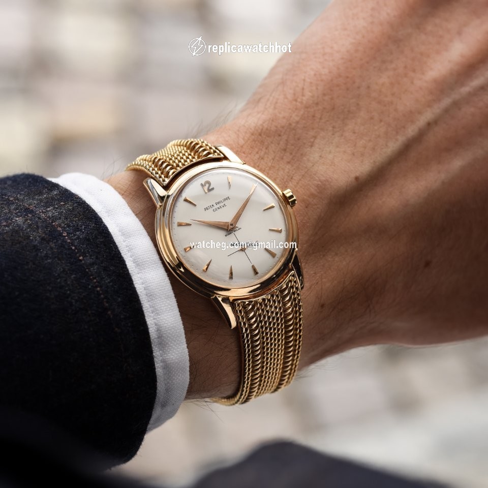 Patek Philippe Calatrava Mens watch Unisex Automatic Rose gold 2551 5