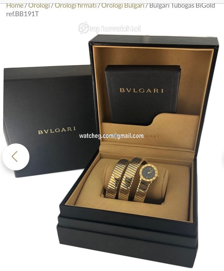 Bulgari Womens watch Quartz Yellow gold BB191T 5