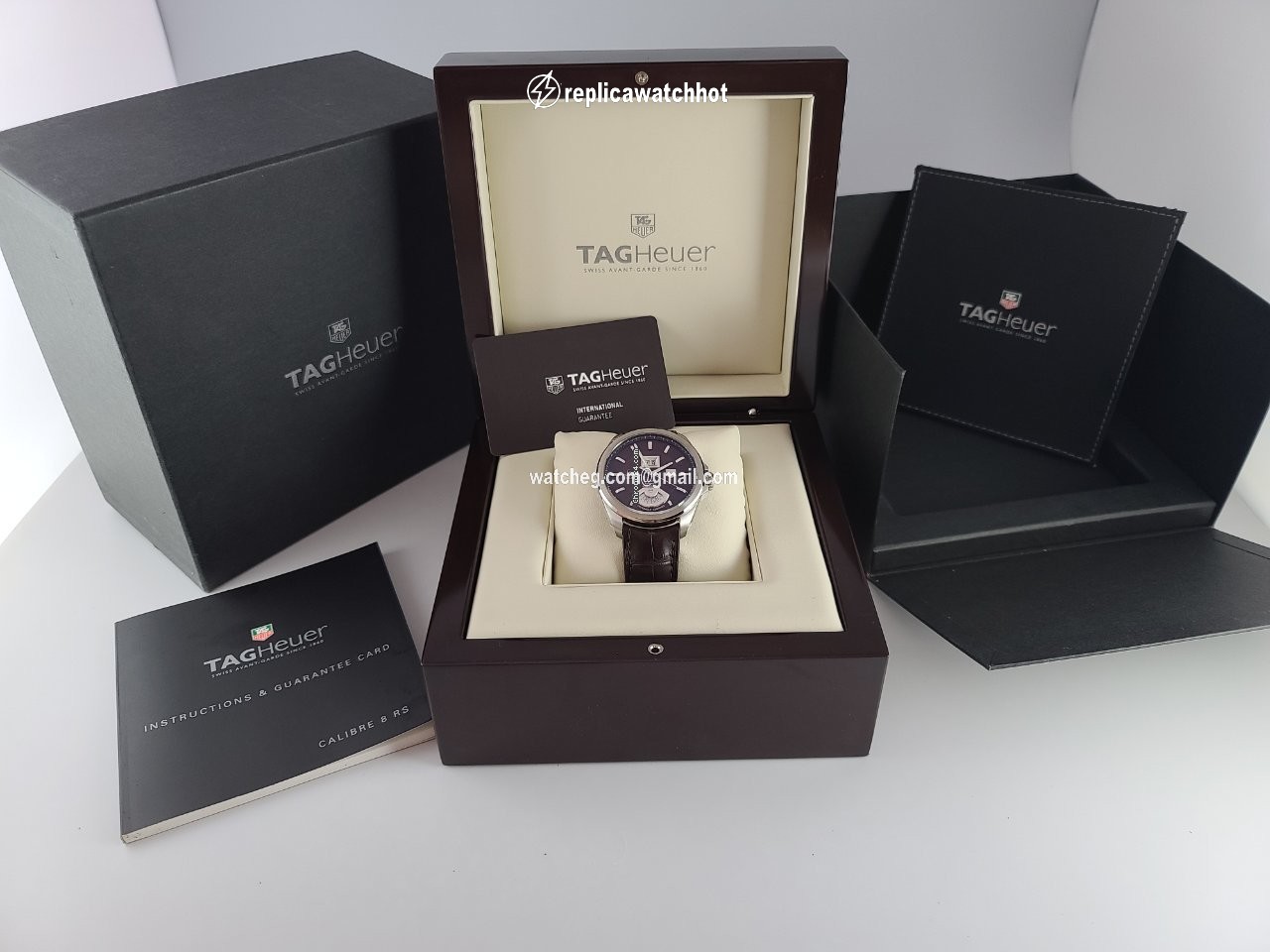 TAG Heuer Grand Carrera Mens watch Unisex Automatic Steel WAV5113.FC6231 5