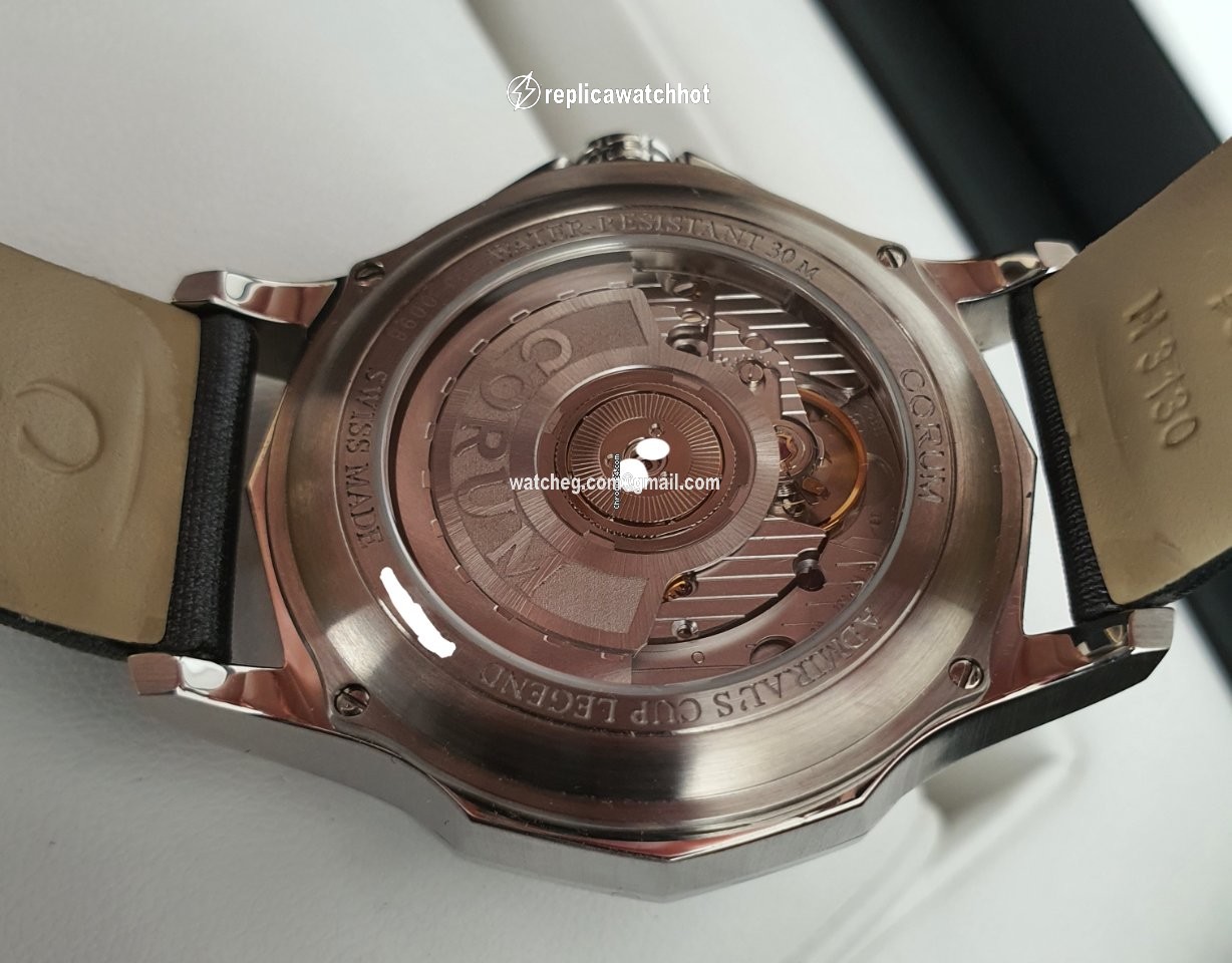 Corum Admirals Cup Legend 38 Womens watch Automatic Steel 384.101.47 F149 AN01 5