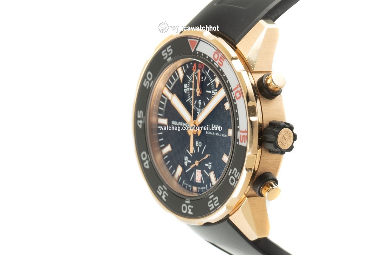 IWC Aquatimer Chronograph Mens watch Unisex Automatic Yellow gold IW376905 5
