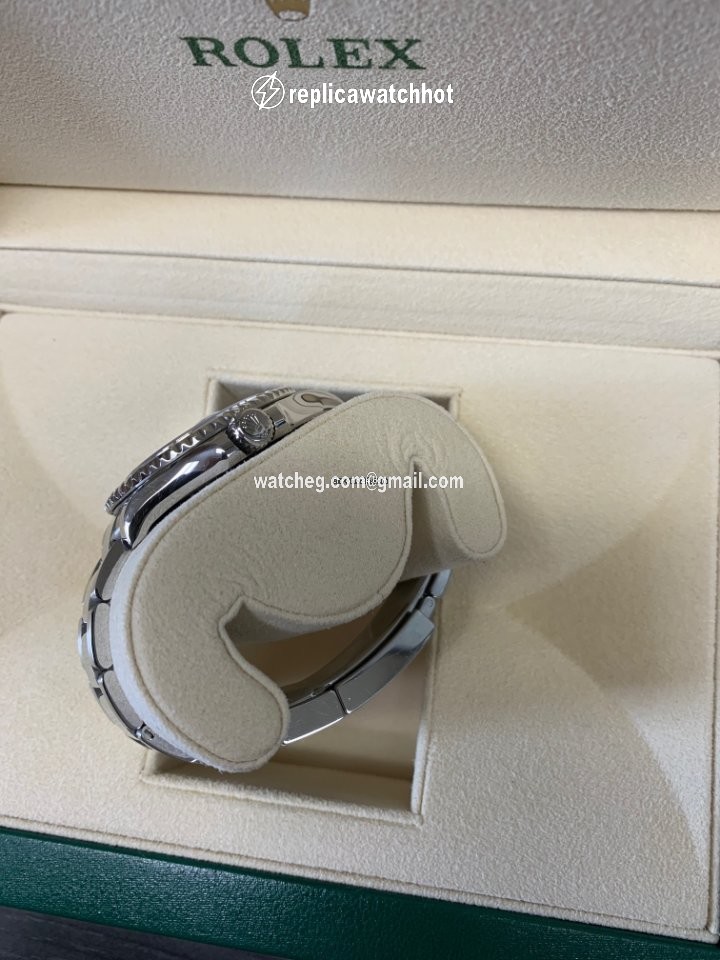 Rolex Yacht-Master 40 Mens watch Unisex Platinum Automatic 116622 Blue 5