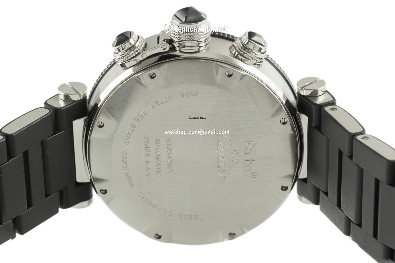 Cartier Pasha Seatimer Mens watch Unisex Automatic Steel 2995 5