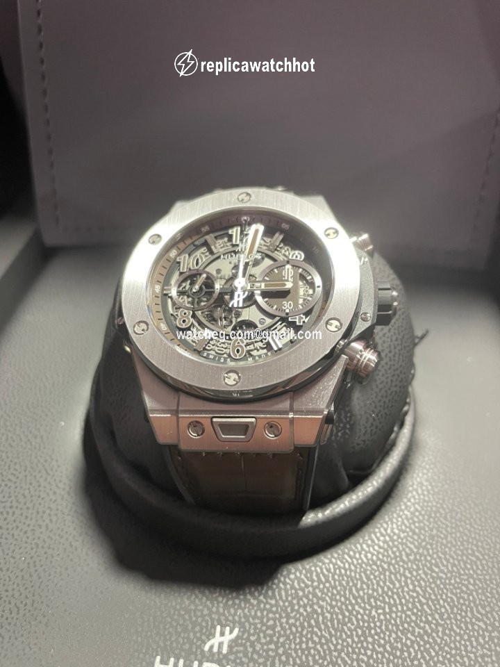 Hublot Big Bang Unico Mens watch Unisex Automatic Titanium 411.NX.3170.LR 5