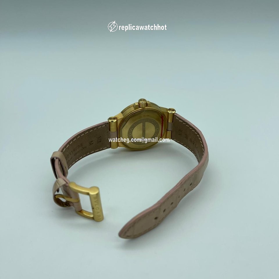 Bulgari Diagono Womens watch Automatic Yellow gold DG35C6GLD 5