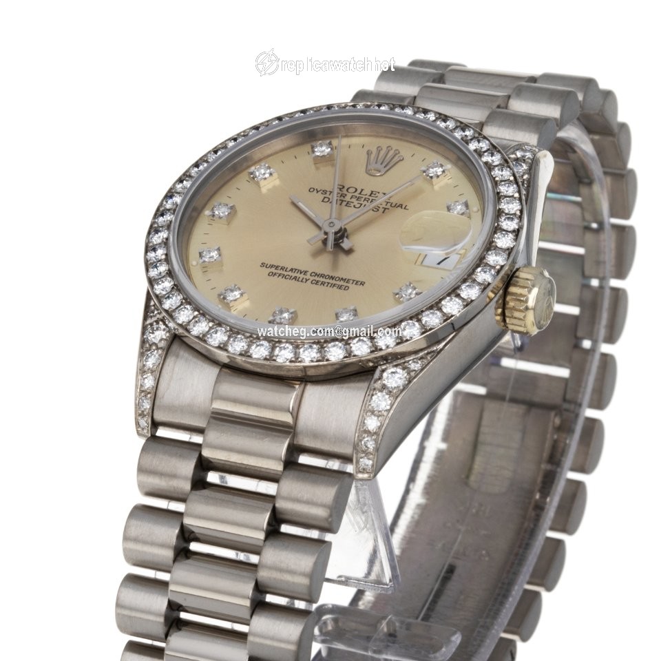 Rolex Datejust 31 Womens watch White gold Automatic 68159 5