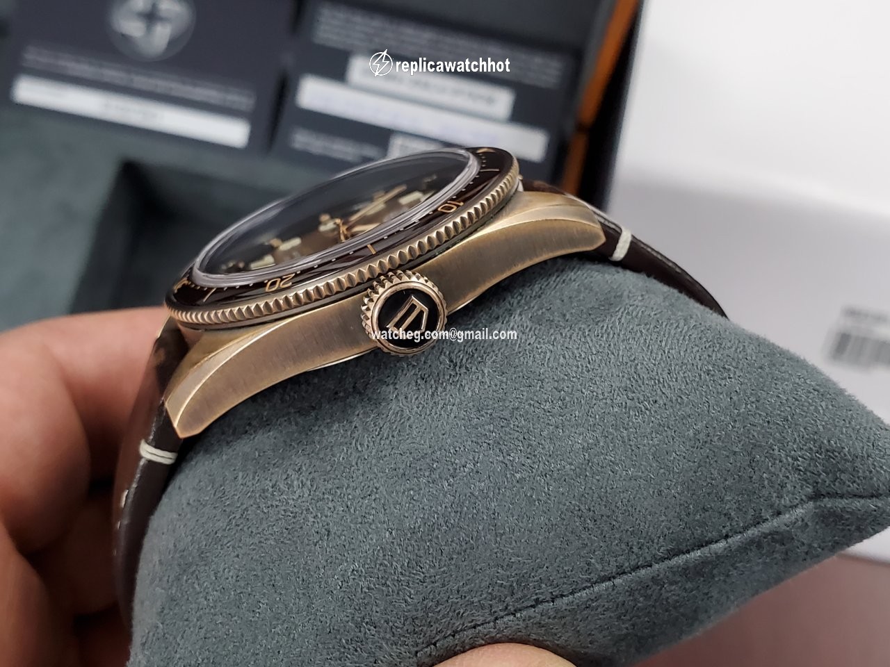 TAG Heuer Autavia Mens watch Unisex Automatic Bronze WBE5191.FC8276 5