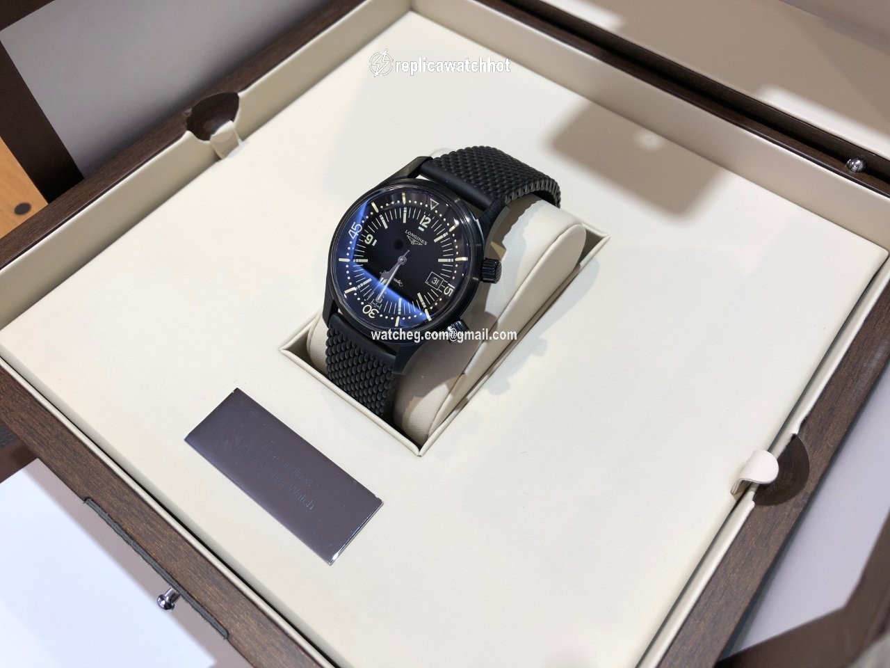 Longines Legend Diver Mens watch Unisex Automatic Steel L37742509 5
