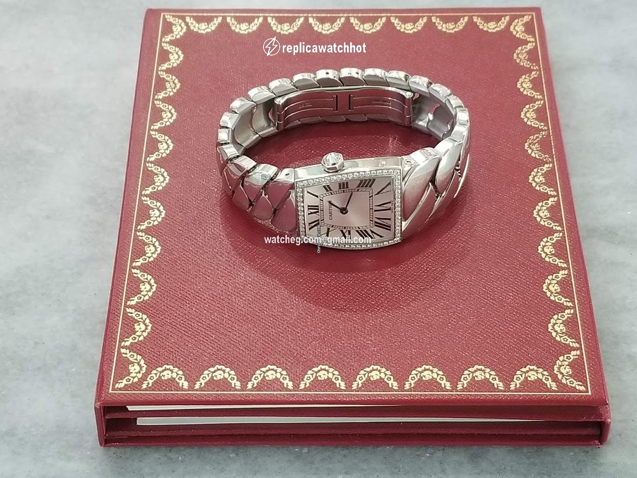 Cartier La Dona de Cartier Womens watch Quartz White gold 2895 5