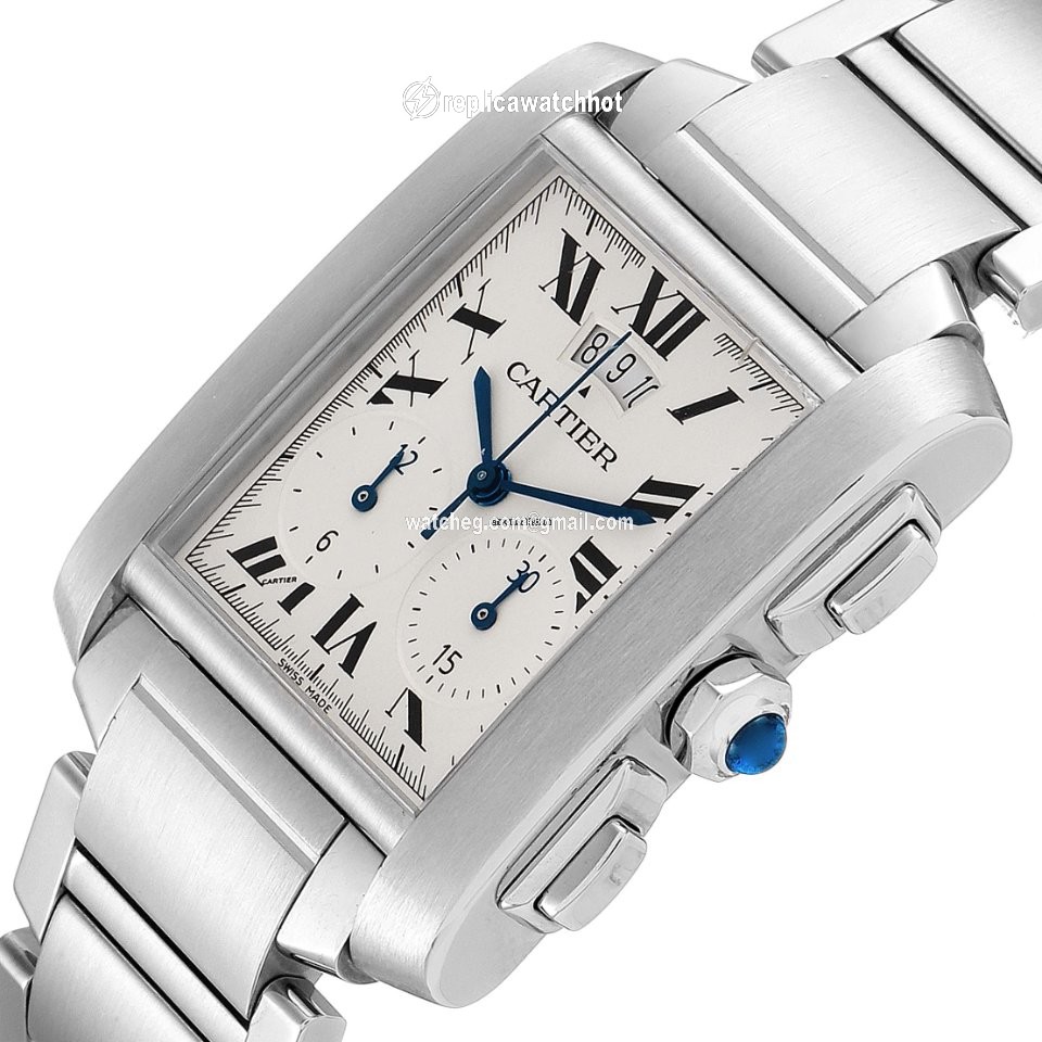 Cartier Tank Francaise Mens watch Unisex Quartz W51024Q3 5