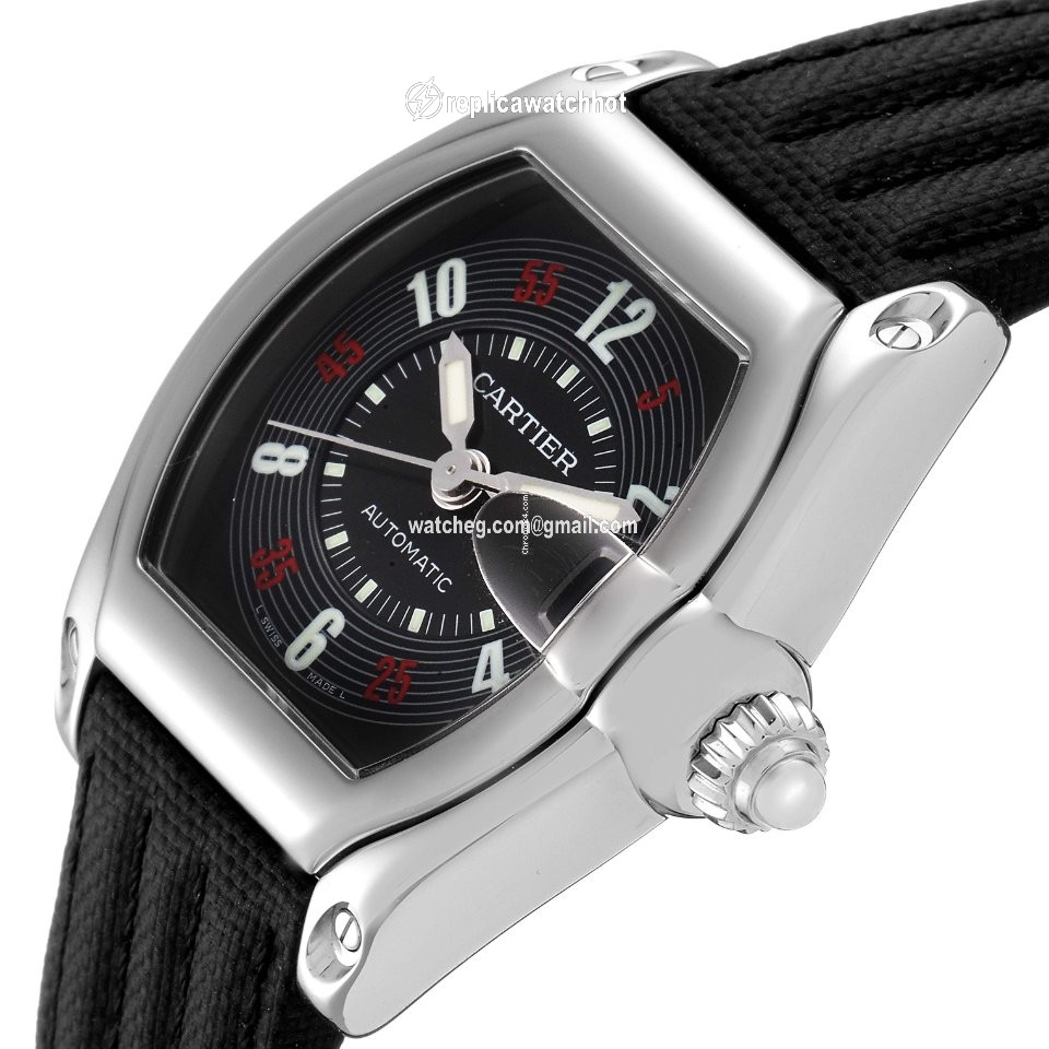 Cartier Roadster Mens watch Unisex Automatic Steel W62002V3 5