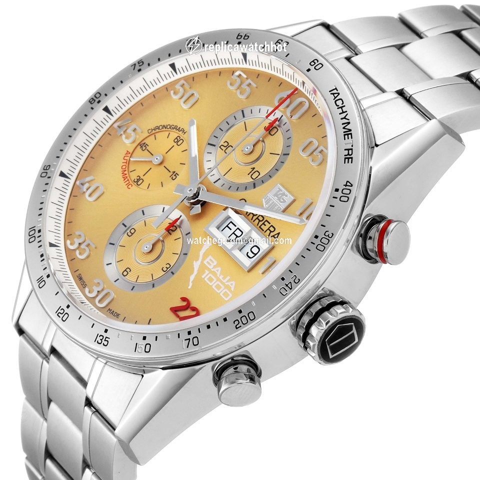 TAG Heuer Carrera Calibre 16 Mens watch Unisex Automatic Steel CV2A1H 5