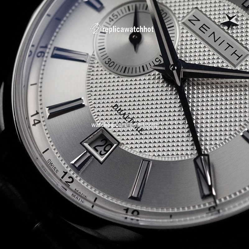 Zenith Elite Dual Time Mens watch Unisex Automatic Steel 03.2130.682 02.C498 5