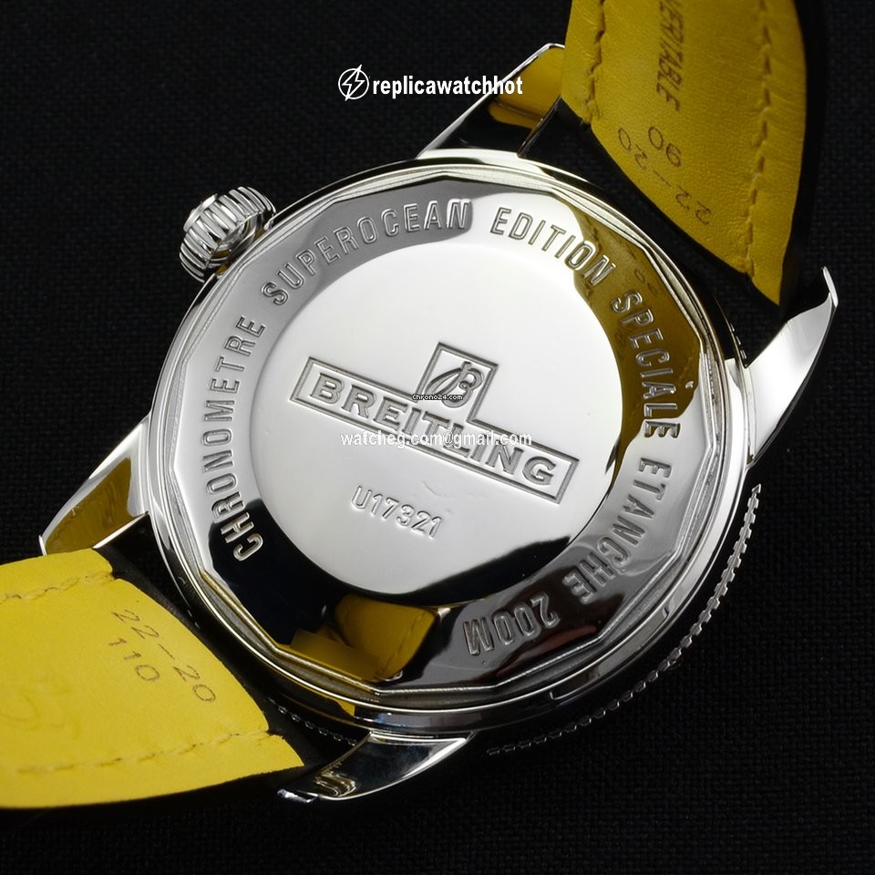 Breitling Superocean Heritage 42 Mens watch Unisex Automatic Gold Steel U17321 5