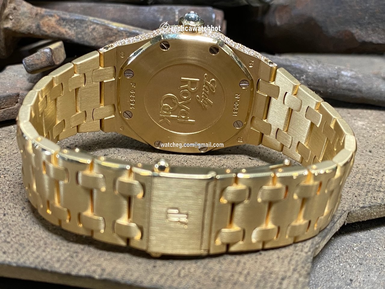 Audemars Piguet Royal Oak Lady Womens watch Quartz Yellow gold 67605BA.ZZ.D080SU.01 5
