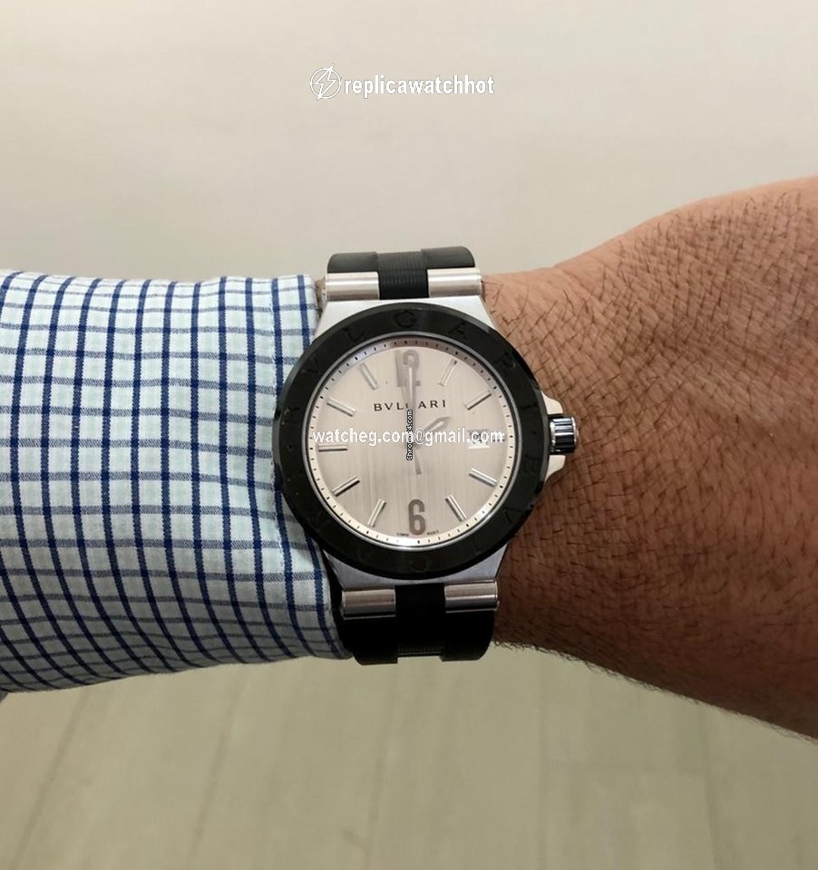 Bulgari Diagono Mens watch Unisex Automatic Steel DG42BSCVD 5