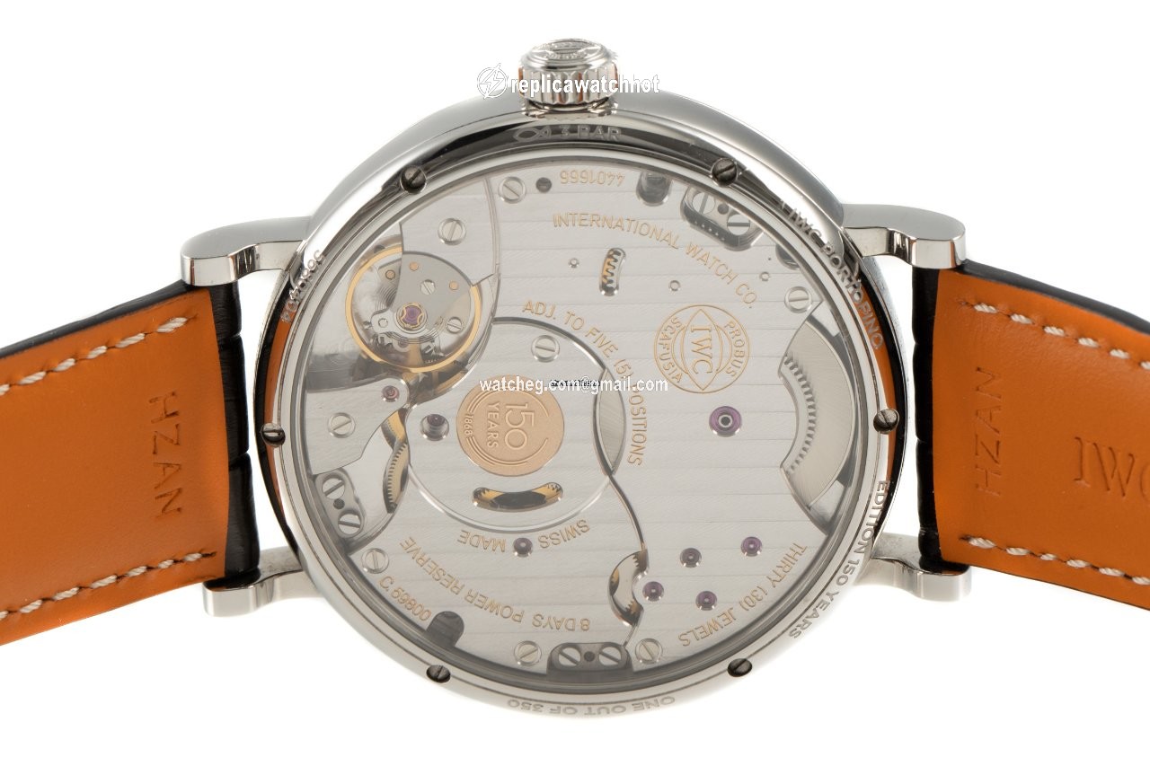 IWC Portofino Hand-Wound Mens watch Unisex Manual winding Steel IW516405 5