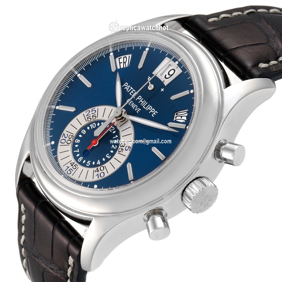 Patek Philippe Annual Calendar Chronograph Mens watch Unisex Automatic Platinum 5960 01G 5