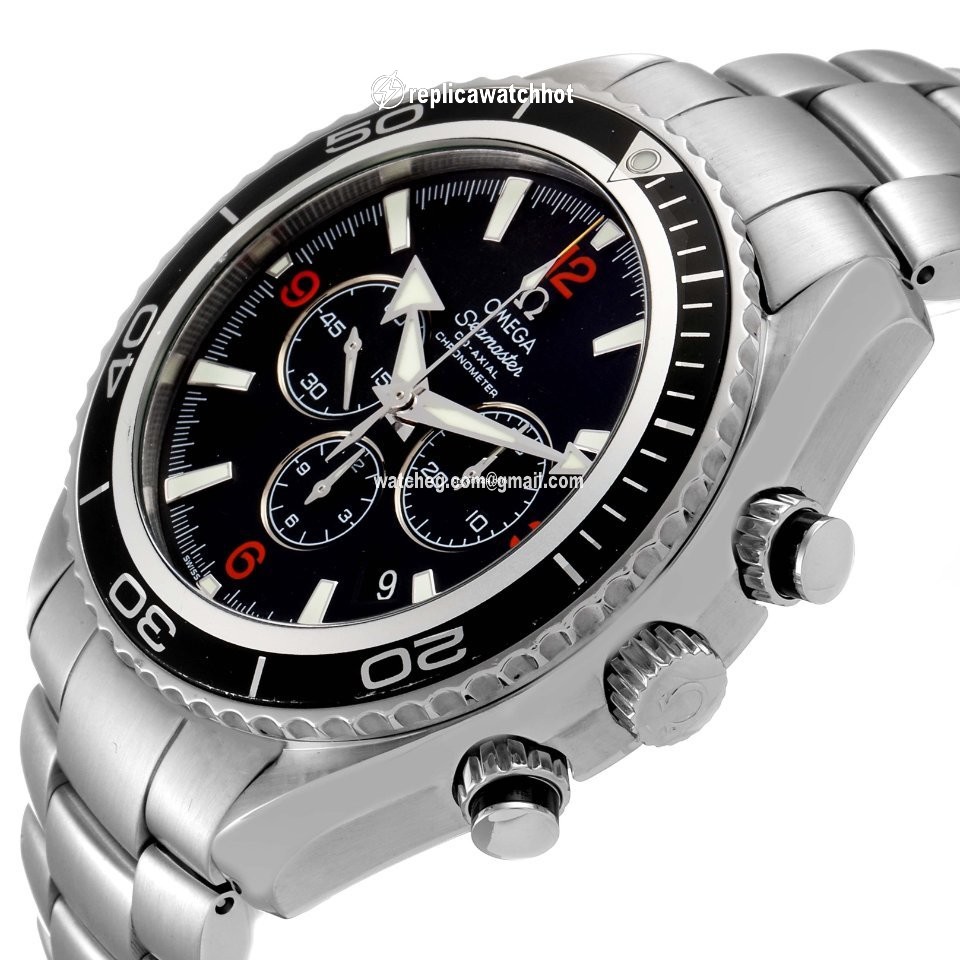 Omega Seamaster Planet Ocean Chronograph Mens watch Unisex Automatic Steel 2210.51.00 5