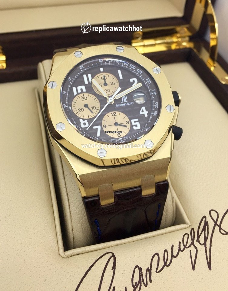 Audemars Piguet Royal Oak Offshore Mens watch Unisex Automatic Yellow gold 26007BA.OO.D022CR.01 5