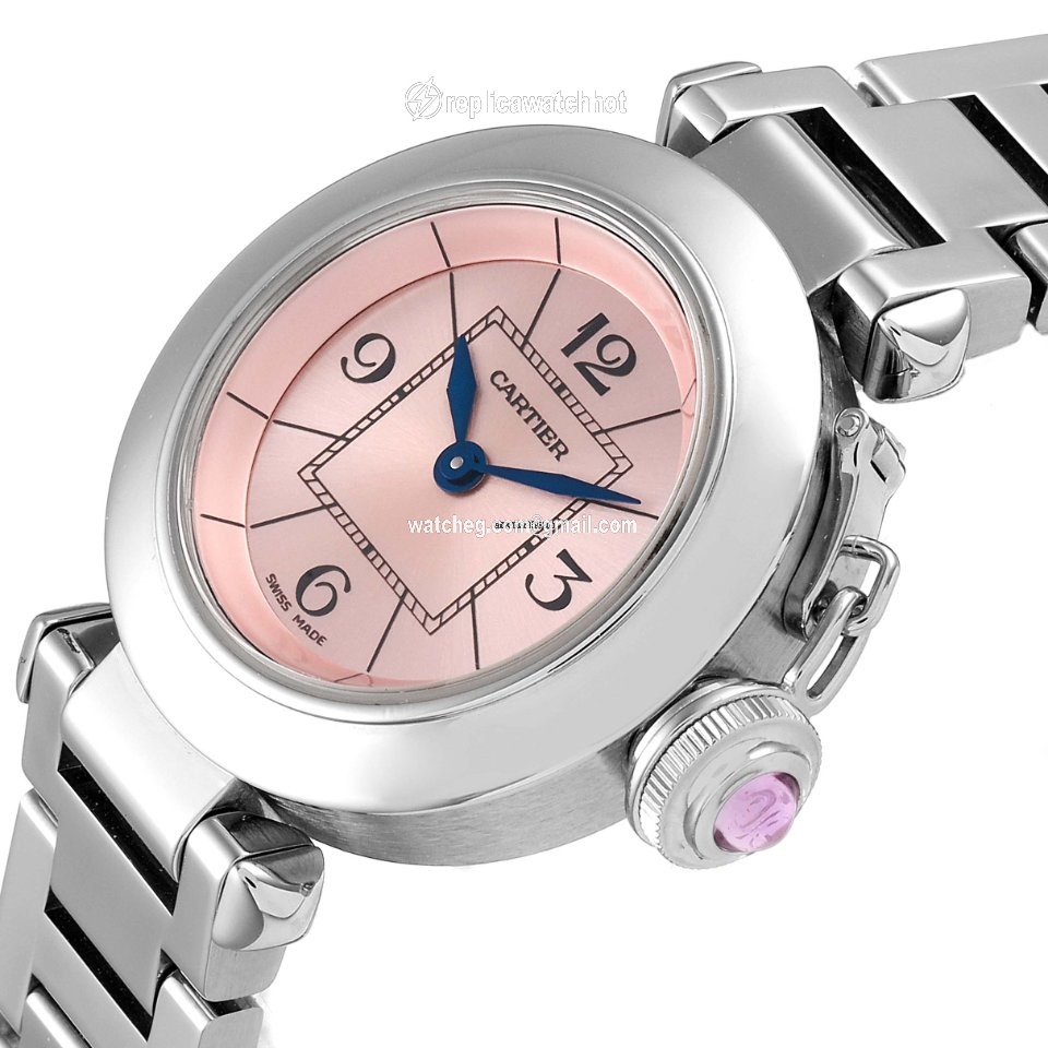 Cartier Pasha Womens watch Quartz Steel W3140008 5