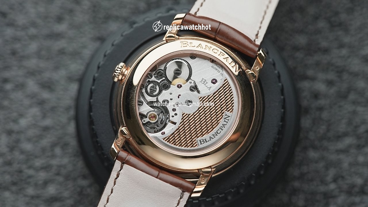 Blancpain Villeret Quantieme Complet Mens watch Unisex Automatic Rose gold 6639-3637-55b 5