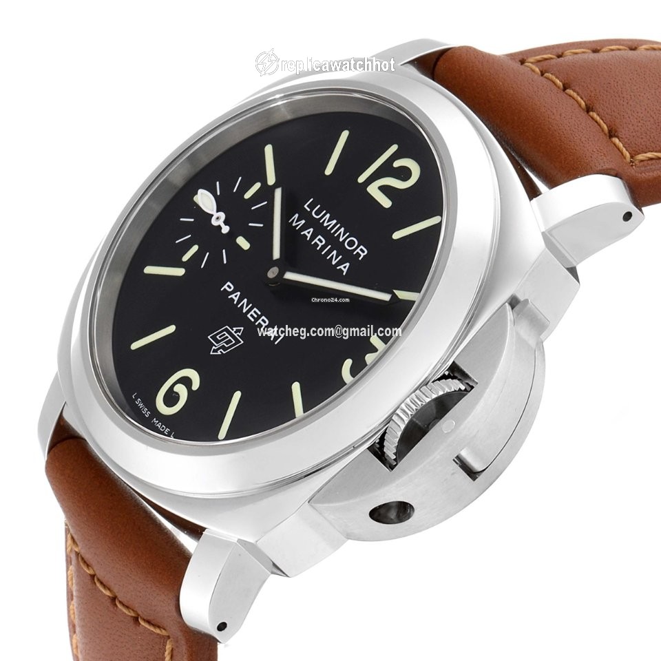 Panerai Luminor Marina Mens watch Unisex Manual winding Steel PAM01005 5