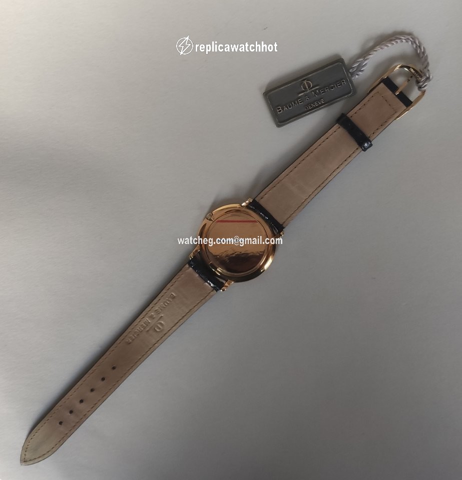 Baume & Mercier Mens watch Unisex Quartz Yellow gold M0A04950 5